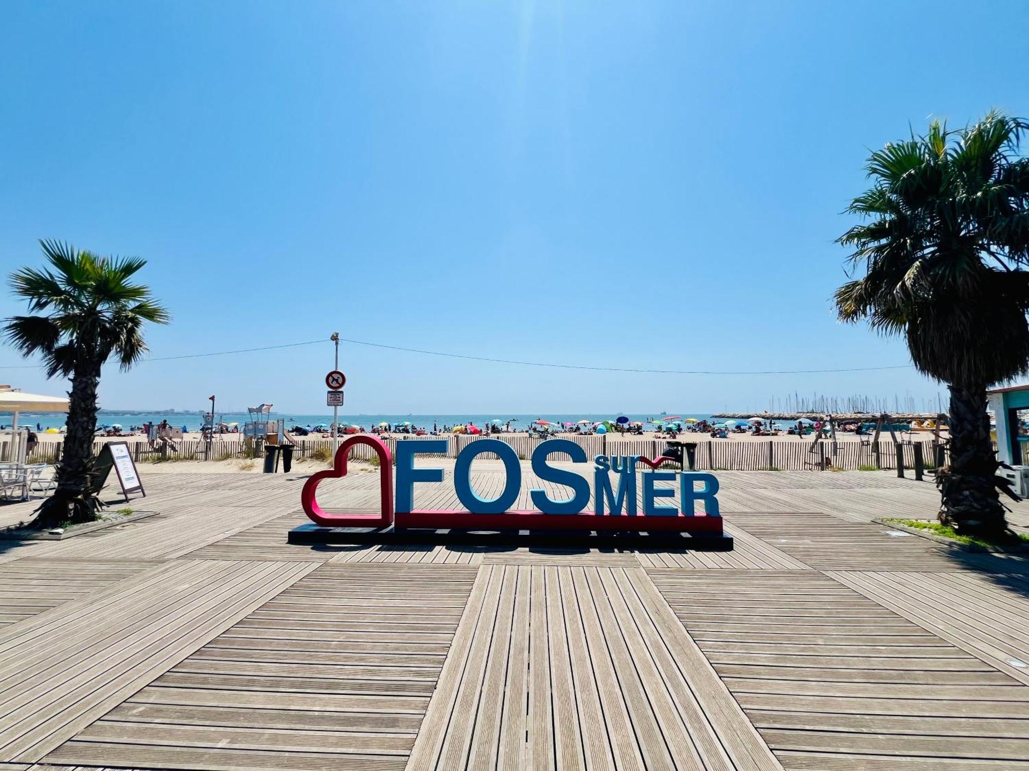 Le Coin De Mer 2, Bord De Mer, Plage 30M, Cosy, Clim, Wifi, 4 Personnes Fos-sur-Mer Exterior photo